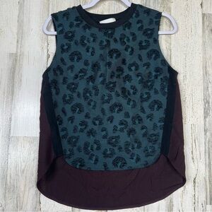 3.1 Phillip Lim Womens Shirt 2 Preppy Sleeveless Luxury Designer MSRP $250 Luxur